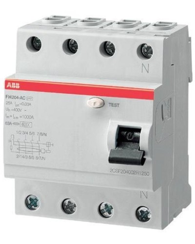 FH204 AC-40/0,03 (2CSF204004R1400). Выключатель дифференциального тока (УЗО). ABB в Коломне