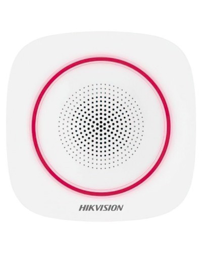 DS-PS1-II-WE(RU) Red Indicator. Оповещатель свето-звуковой радиоканальный. AX PRO Hikvision в Коломне