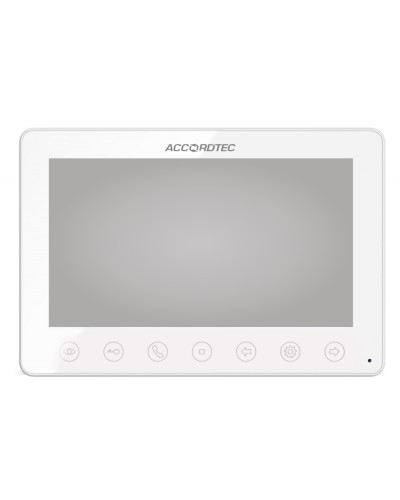 AT-VD751C/M WH. Монитор домофона цветной с функцией «свободные руки». AccordTec в Коломне