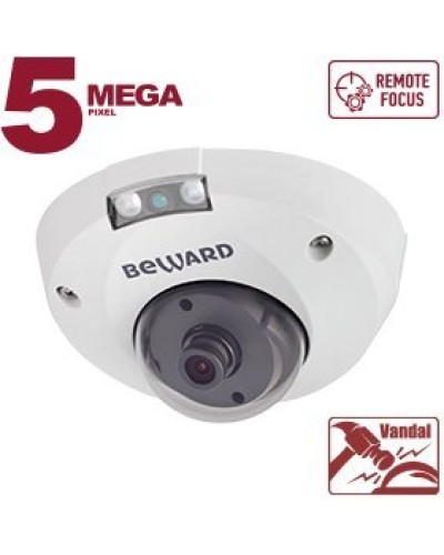 B5320DMR (2.8мм). Видеокамера IP купольная. Beward в Коломне