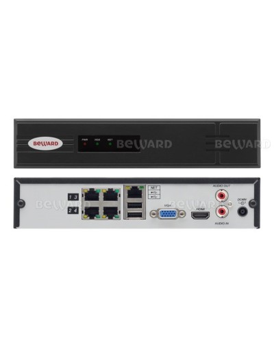 BK0104H2-P4. IP-видеорегистратор 4-канальный. Beward в Коломне