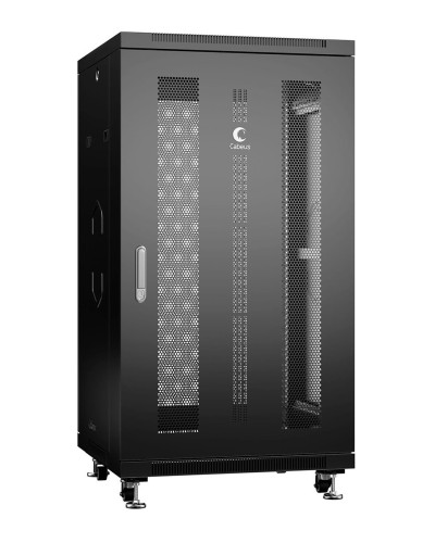 ND-05C-22U60/80-BK (8563c). Шкаф телекоммуникационный 19 напольный 22U. CABEUS в Коломне