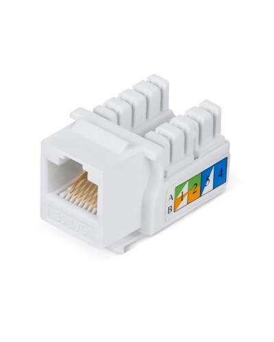 KJ-RJ45-Cat.5e-90 (7008c): Вставка Keystone Jack RJ-45 в Коломне