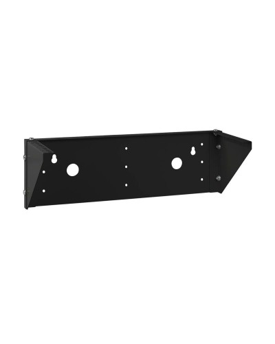 NC-3U-V-BK (12025c). Кронштейн настенный вертикальный 19 3U, цвет черный. CABEUS в Коломне