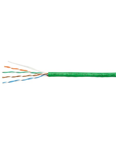 UTP-4P-Cat.5e-SOLID-LSLTx-GN (10990c). Кабель «витая пара» (LAN) для структурированных систем связи. CABEUS в Коломне