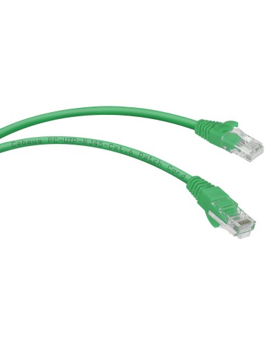 PC-UTP-RJ45-Cat.6-1m-GN (8684c), зелёный. Патч-корд медный. CABEUS в Коломне
