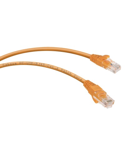 PC-UTP-RJ45-Cat.6-0.3m-OR (8696c), оранжевый. Патч-корд медный. CABEUS в Коломне