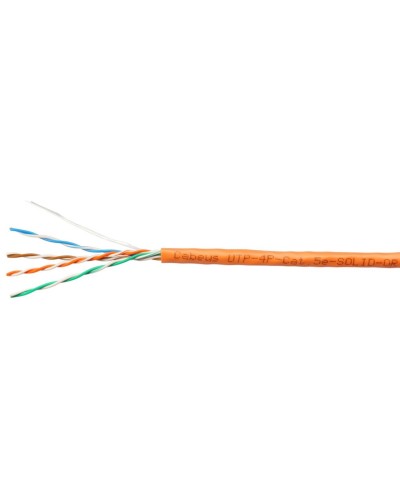 UTP-4P-Cat.5e-SOLID-OR-100 (7253c-5). Кабель «витая пара» (LAN) для структурированных систем связи. CABEUS в Коломне