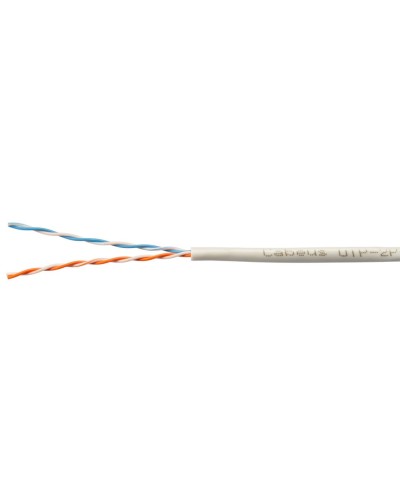 UTP-2P-Cat.5e-SOLID-LSZH-GY-LIGHT-500 (11079c). Кабель «витая пара» (LAN) для структурированных систем связи. CABEUS в Коломне