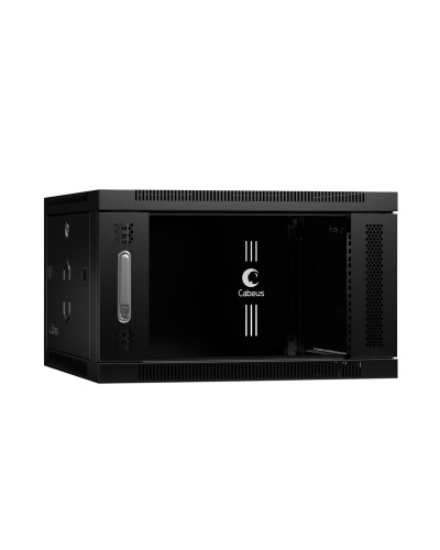 SH-05F-6U60/45-BK (8598c). Шкаф телекоммуникационный 19 настенный 6U. CABEUS в Коломне