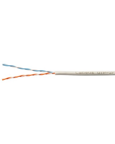 UTP-2P-Cat.5e-SOLID-GY-100 (7169c-5). Кабель «витая пара» (LAN) для структурированных систем связи. CABEUS в Коломне