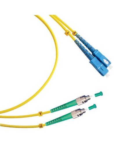 FOP(d)-9-FC/APC-SC/UPC-2m (8063c). Патч-корд оптический. CABEUS в Коломне