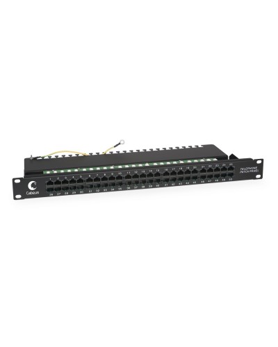 PL-50-TEL-Dual (7003c). Патч-панель 19. CABEUS в Коломне