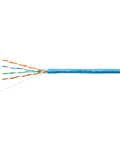 UTP-4P-Cat.5e-SOLID-BL (7248c). Кабель «витая пара» (LAN) для структурированных систем связи. CABEUS в Коломне