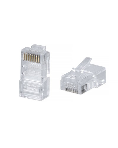 8P8C (100 шт) (7009c). Разъем RJ-45. CABEUS в Коломне