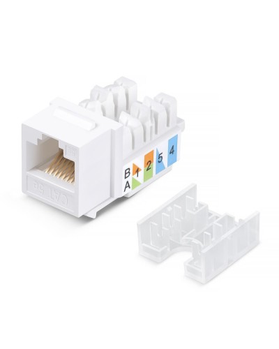 KJ-RJ45-Cat.5e-90-SW (10100c): Вставка Keystone Jack RJ-46 в Коломне