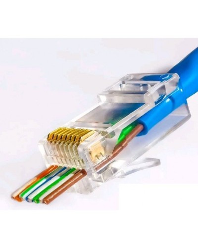8P8C-C6-FC (100 шт) (10795c). Разъем RJ-45. CABEUS в Коломне
