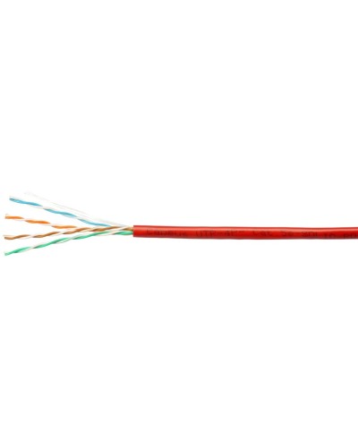 UTP-4P-Cat.5e-SOLID-RD-100 (7249c-5). Кабель «витая пара» (LAN) для структурированных систем связи. CABEUS в Коломне