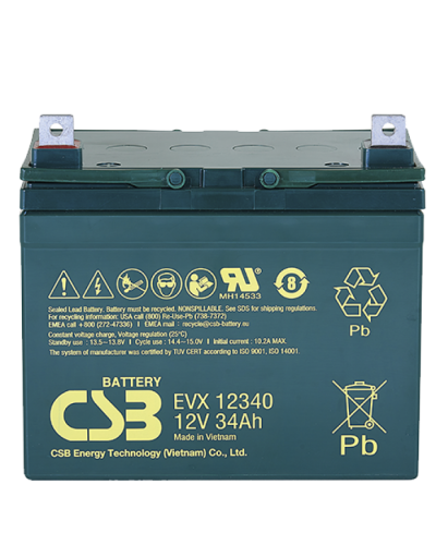 CSB EVX 12340. Аккумулятор герметичный свинцово-кислотный. CSB в Коломне