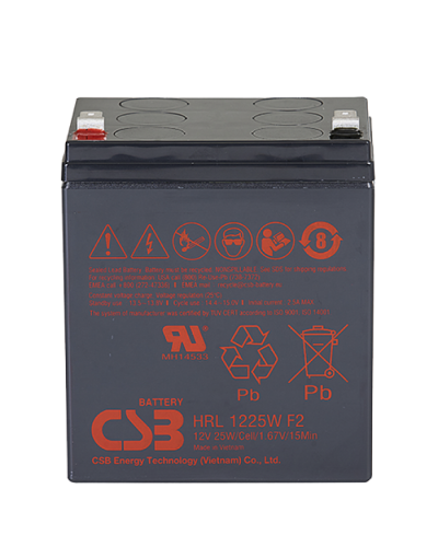 CSB HRL 1225W. Аккумулятор герметичный свинцово-кислотный. CSB в Коломне