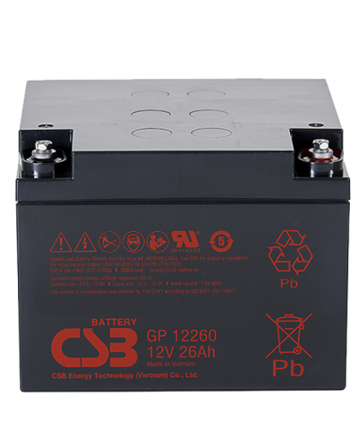 CSB GP 12260. Аккумулятор герметичный свинцово-кислотный. CSB в Коломне