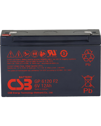 CSB GP 6120. Аккумулятор герметичный свинцово-кислотный. CSB в Коломне