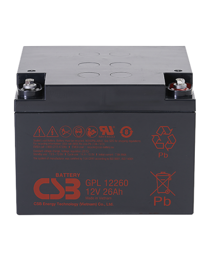 CSB GPL 12260. Аккумулятор герметичный свинцово-кислотный. CSB в Коломне