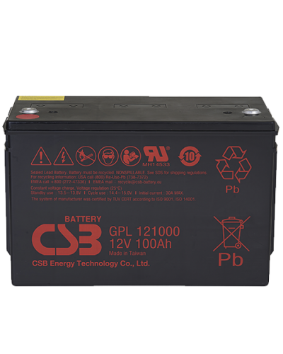 CSB GPL 121000. Аккумулятор герметичный свинцово-кислотный. CSB в Коломне