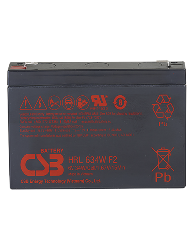 CSB HRL 634W FR. Аккумулятор герметичный свинцово-кислотный. CSB в Коломне