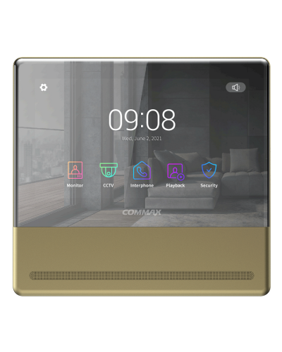 CDV-70QT/XL (золото). Монитор видеодомофона цветной. Commax в Коломне