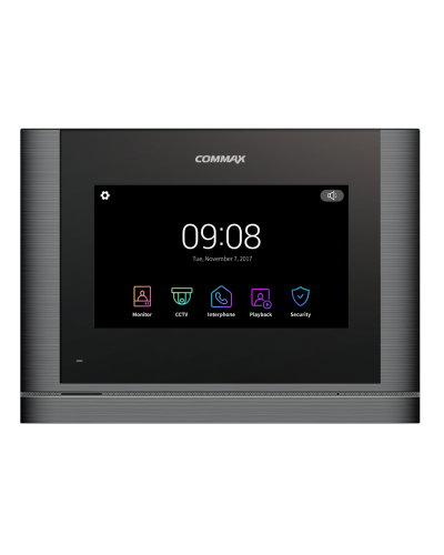 CDV-704MF/XL (темное серебро). Монитор видеодомофона цветной. Commax в Коломне