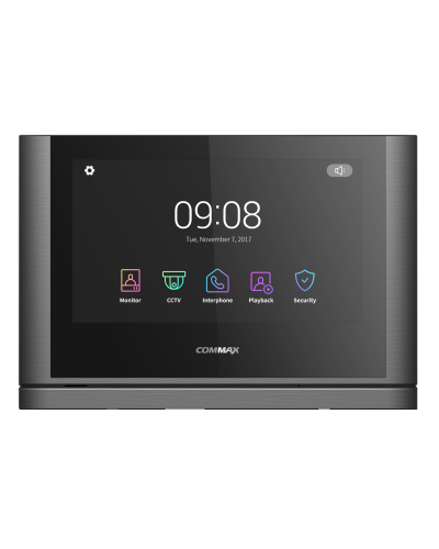 CDV-1024MA (светлое серебро) Black Smog. Монитор видеодомофона цветной. Commax в Коломне