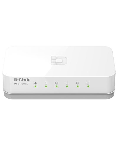 DES-1005C/B1A. Коммутатор с 5 портами 10/100Base-TX. D-Link в Коломне