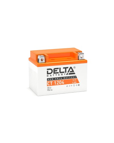 Delta CT 1204. Аккумулятор герметичный свинцово-кислотный стартерный. Delta в Коломне