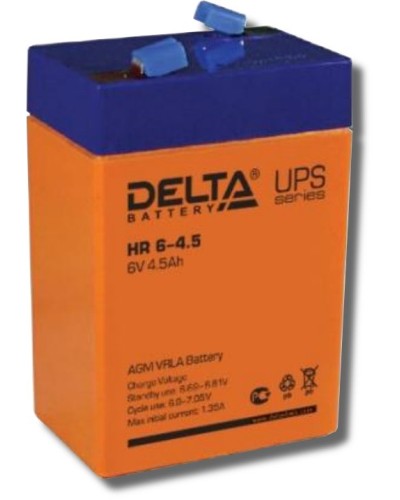 Delta HR 6-4.5. Аккумулятор герметичный свинцово-кислотный. Delta в Коломне