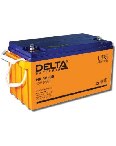 Delta HR 12-65. Аккумулятор герметичный свинцово-кислотный. Delta в Коломне