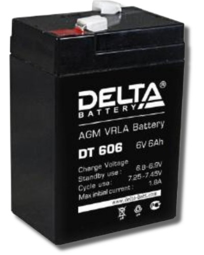 Delta DT 606. Аккумулятор герметичный свинцово-кислотный. Delta в Коломне