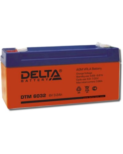 Delta DTM 6032. Аккумулятор герметичный свинцово-кислотный. Delta в Коломне