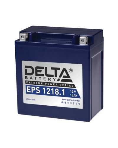 Delta EPS 1218.1. Аккумулятор герметичный свинцово-кислотный стартерный. Delta в Коломне