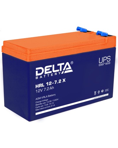 Delta HRL 12-7.2 X. Аккумулятор герметичный свинцово-кислотный. Delta в Коломне