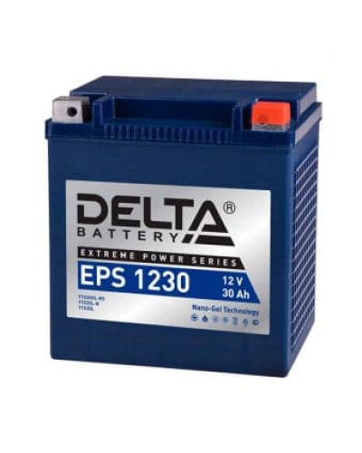 Delta EPS 1230. Аккумулятор герметичный свинцово-кислотный стартерный. Delta в Коломне