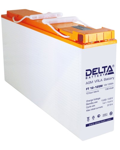 Delta FT 12-125 M. Аккумулятор герметичный свинцово-кислотный. Delta в Коломне