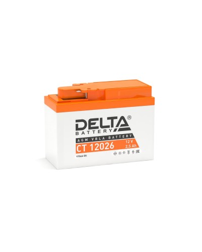 Delta CT 12026. Аккумулятор герметичный свинцово-кислотный стартерный. Delta в Коломне