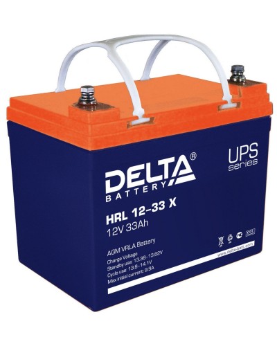 Delta HRL 12-33 X. Аккумулятор герметичный свинцово-кислотный. Delta в Коломне