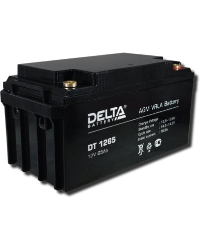 Delta DT 1265. Аккумулятор герметичный свинцово-кислотный. Delta в Коломне