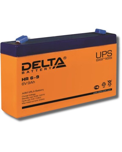 Delta HR 6-9. Аккумулятор герметичный свинцово-кислотный. Delta в Коломне