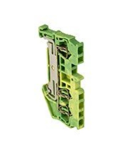JXB-ST-2.5 3-проводная, земля, желто-зеленная (plc-jxb-st-2.5-3-pen). Колодка клеммная пружинная. EKF в Коломне