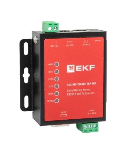 TSX-MC-232/485-TCP-MB. Преобразователь RS-232/485 в Ethernet. EKF в Коломне