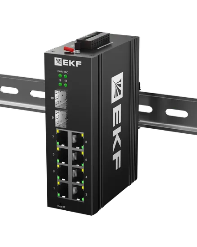 TSX-ML2-2GH/SFP-8GT. Промышленный управляемый коммутатор. EKF в Коломне