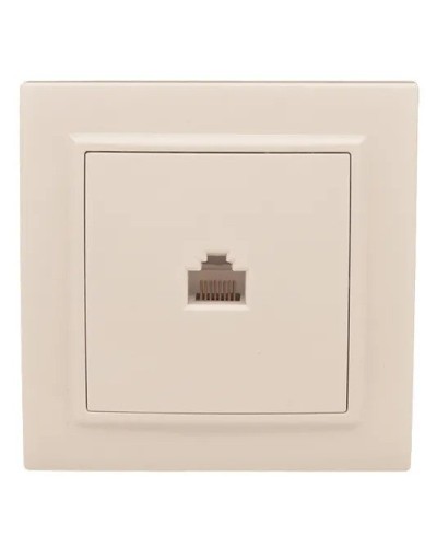 Минск Розетка RJ-45 1-мест. СП (ERK01-035-20). Розетка RJ-45 1-мест. СП. EKF в Коломне